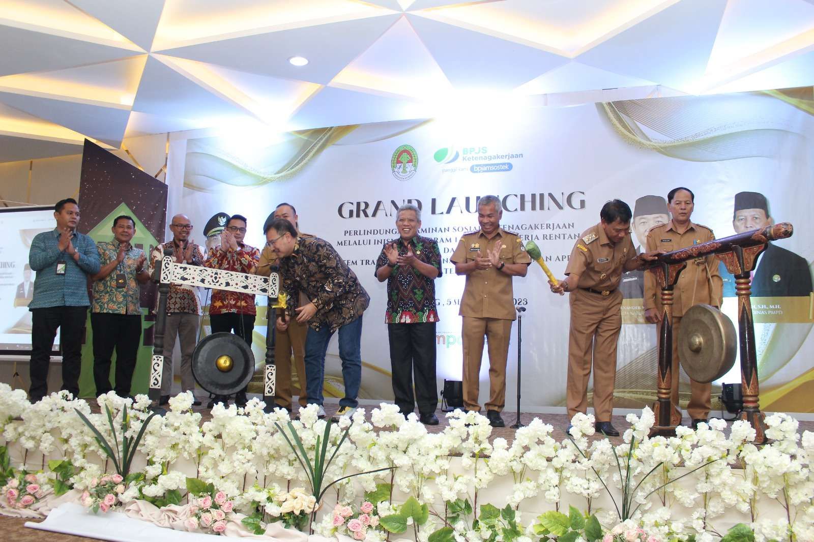 BPJamsostek Launching Gerakan 1 Desa 100 Pekerja Rentan