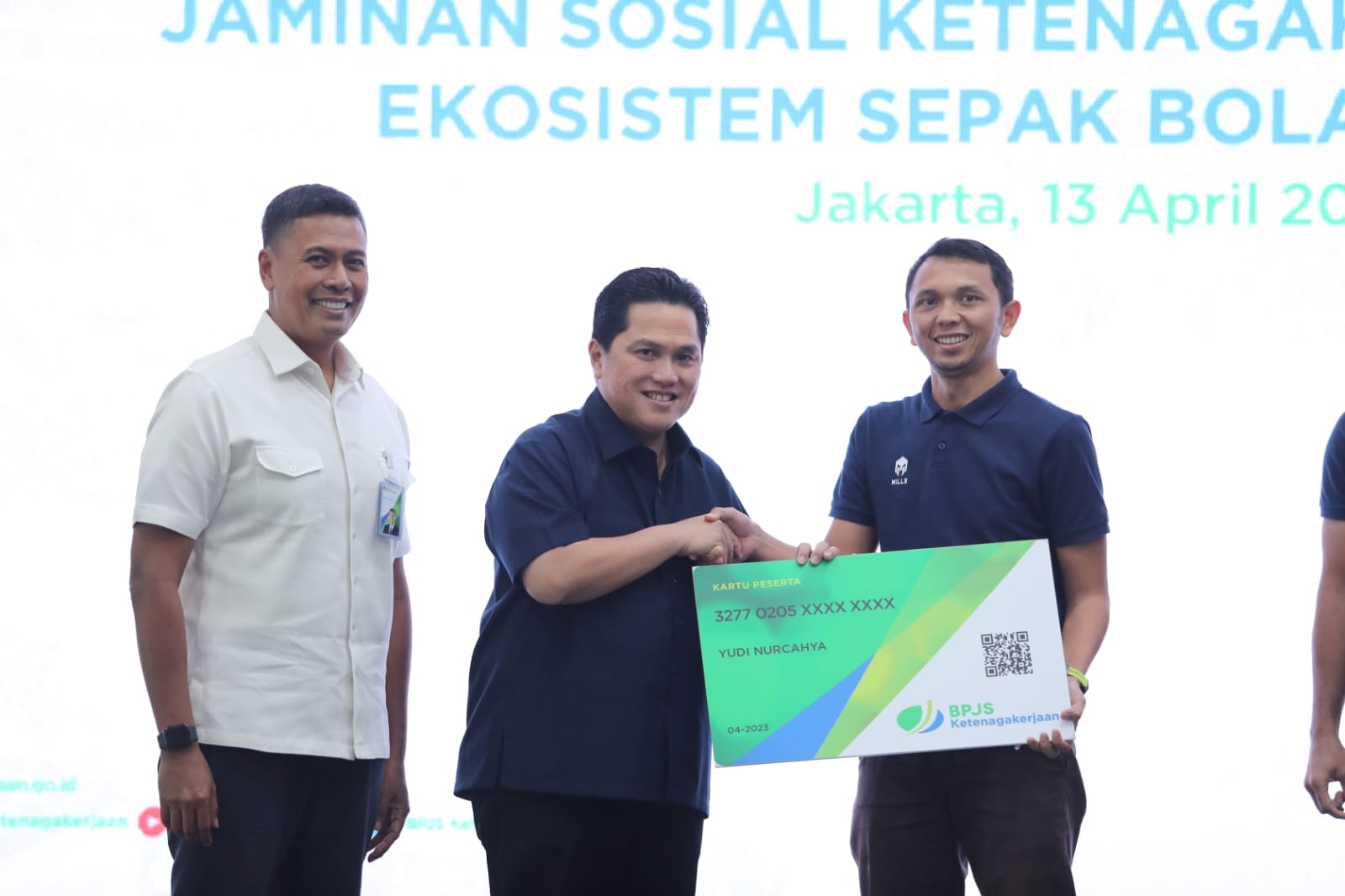 PSSI Gandeng BPJS Ketenagakerjaan Beri Perlindungan Jaminan Sosial